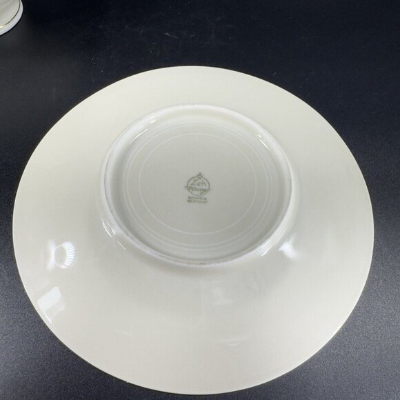 Antique Zeh Scherzer Bavaria Porcelain Teacup And Saucer Set Germany Vintage - Picture 7 of 14